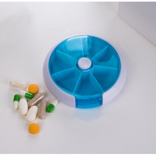 Hộp chia thuốc tròn 6 ngăn