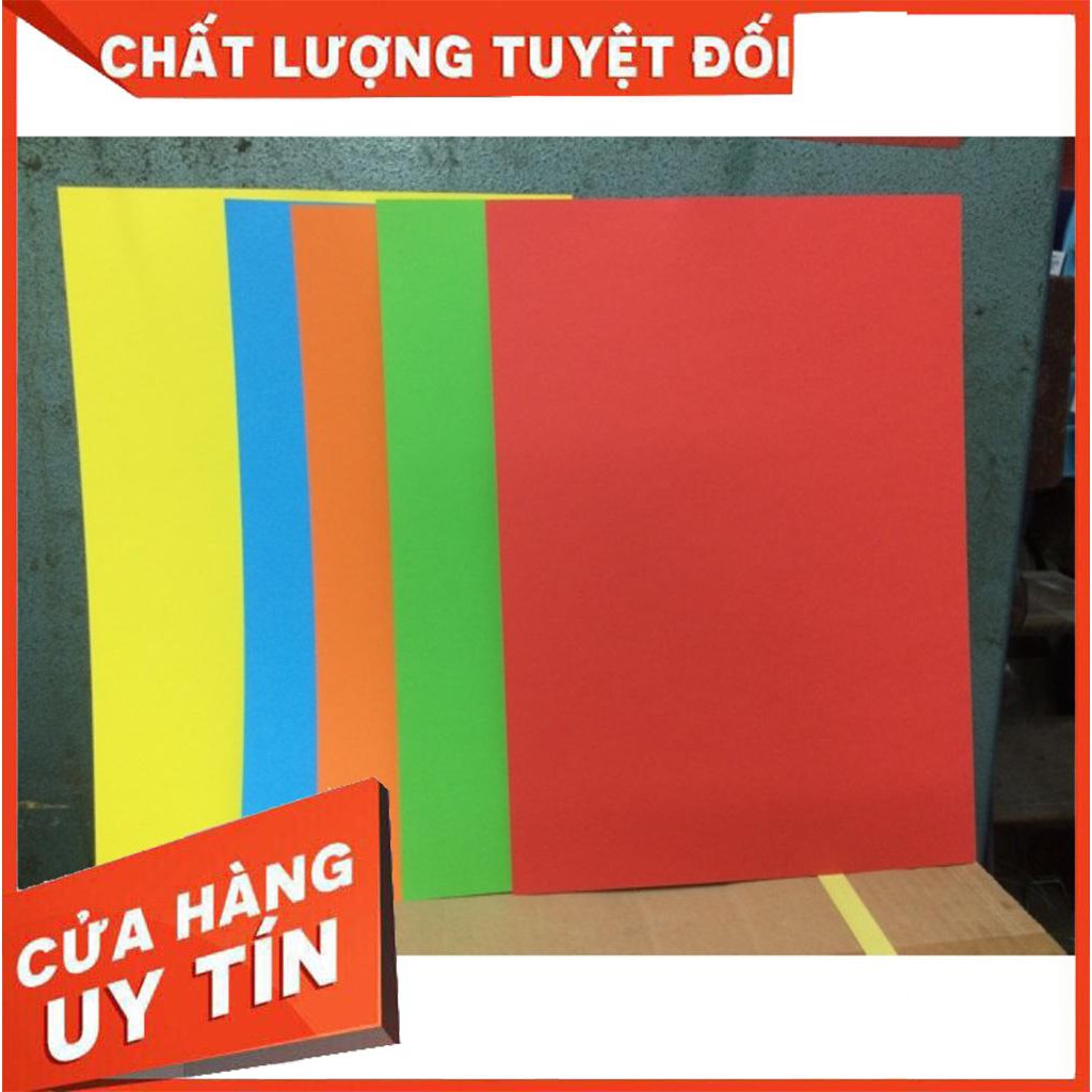 Bìa trộn 5 màu A4