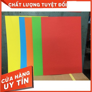 Bìa trộn 5 màu A4