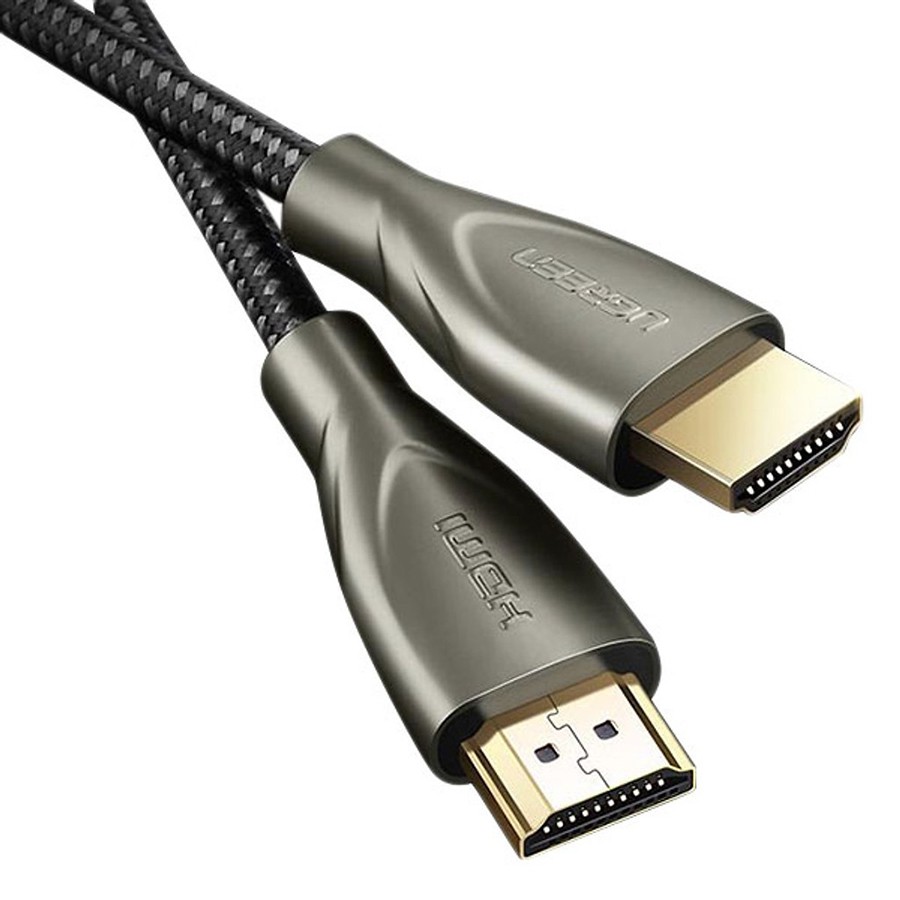 Cáp HDMI 2.0 Carbon Ugreen 50107 dài 1,5m chuẩn 4K,2K/60Hz chính hãng - HapuStore