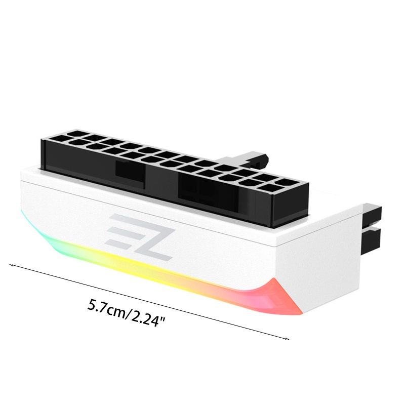 Won 90° Bộ Chuyển Đổi Nguồn Điện 24 pin Sang 24pin