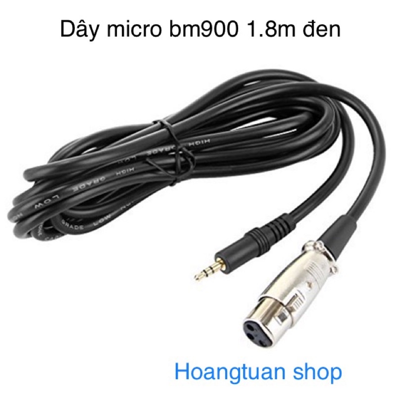 [Freeship toàn quốc từ 50k] Dây mic thu âm chân 3.5mm