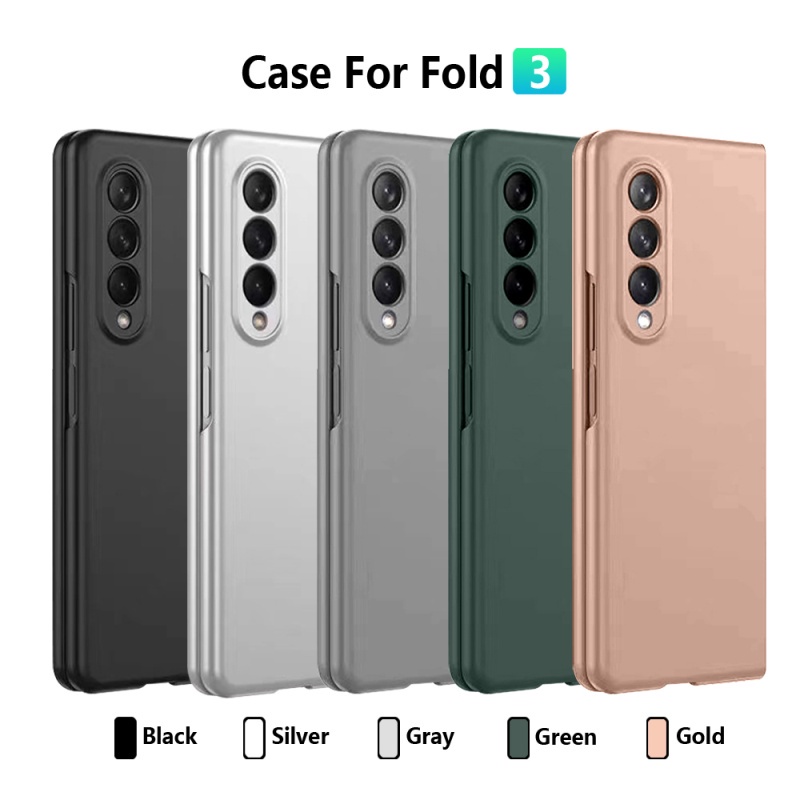 Ốp Điện Thoại PC Cứng Siêu Mỏng Chống Sốc Dạng Gập Cho Samsung Galaxy Z Fold 3 5G