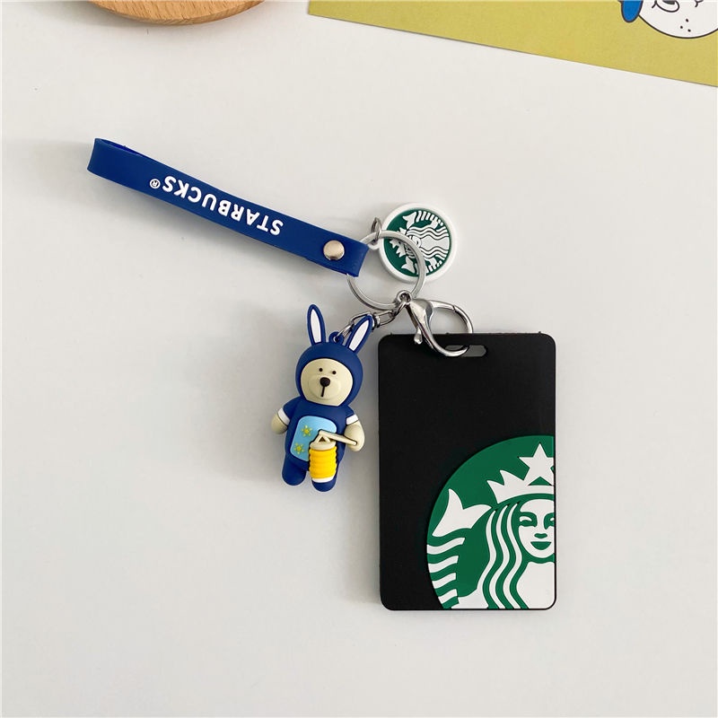 Bao Đựng Thẻ Tên Starbucks Bằng Silicon Tiện Dụng