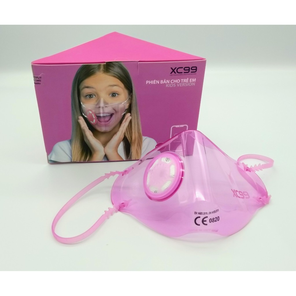 KHẨU TRANG NHỰA 3D XC99 KID (PHIÊN BẢN CHO TRẺ EM) | BigBuy360 - bigbuy360.vn