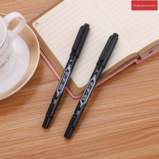 Combo bút lông dầu Zebra 2 đầu MO 120 - không xóa được - 1 cái dạ kính - bút lông dầu cao cấp - HOKAMI STORE