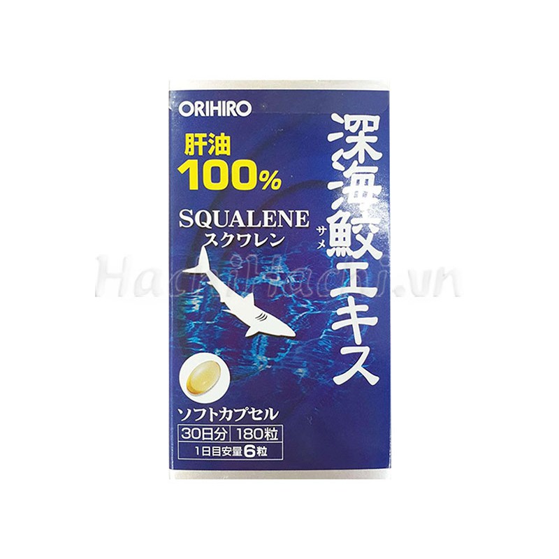 TPBVSK VIÊN UỐNG DẦU GAN CÁ MẬP ORIHIRO 180 VIÊN - Hachi Hachi Japan Shop