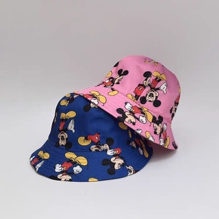 Mũ bucket mũ vành Mickey minnie cho bé lớn