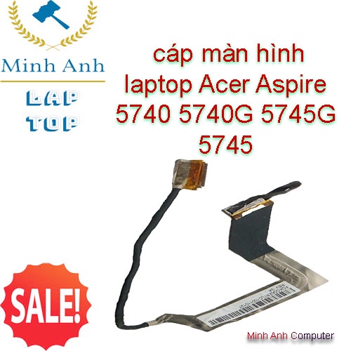 Thay cáp màn hình laptop Acer Aspire 5740 5740G 5745G 5745 - cable lcd 5745