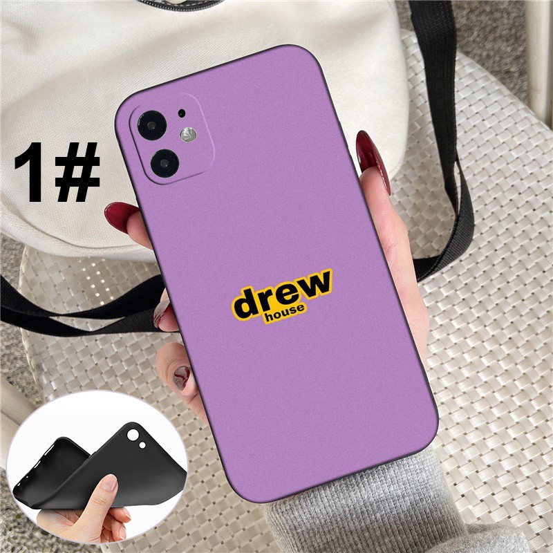 iPhone XR X Xs Max 7 8 6s 6 Plus 7+ 8+ 5 5s SE 2020 Soft Silicone Cover Phone Case Casing GR44 DREW HOUSE