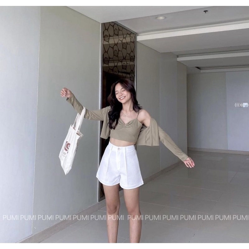 Set Áo Xoắn Ngực Đủ Màu