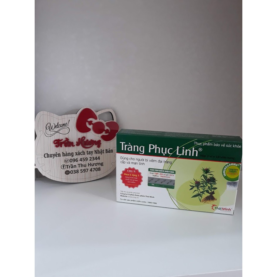 [Chính hãng] Tràng Phục Linh - Tái Tạo Và Phục Hồi Niêm Mạc Đại Tràng (Hộp 20 viên)