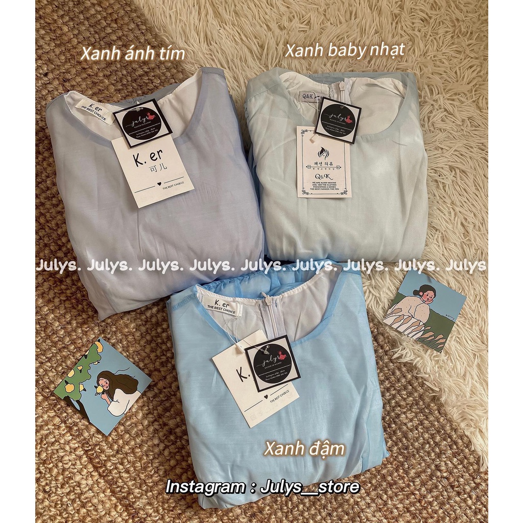Đầm babydoll voan tơ dáng dài Julys (ảnh THẬT kèm video) | BigBuy360 - bigbuy360.vn