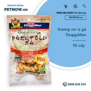 Xương nơ vị gà Doggy Man - 10 cây