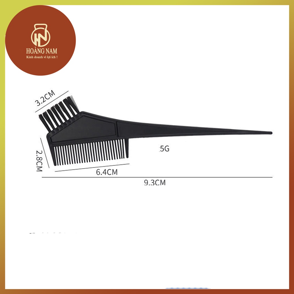 Cọ lược nhuộm tóc thường dẻo tái sử dụng nhiều lần - Kích thước 9.3x6.4x3.2cm | Giá chỉ từ 2.5k - Shop Hnnam cung cấp gi