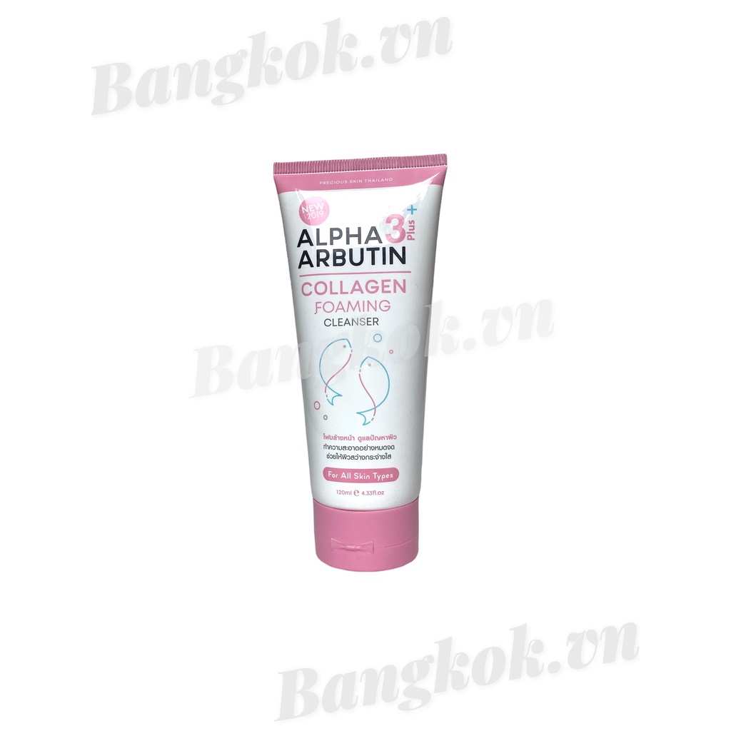 01 Tuýp Sữa rửa mặt Alpha Arbutin Thái lan 120ml
