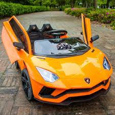 Xe ô tô điện trẻ em kiểu dáng siêu xe Lamborghini LT 998  2 chỗ ngồi Ắc qui 12V/7Ah Bảo hành 06 tháng