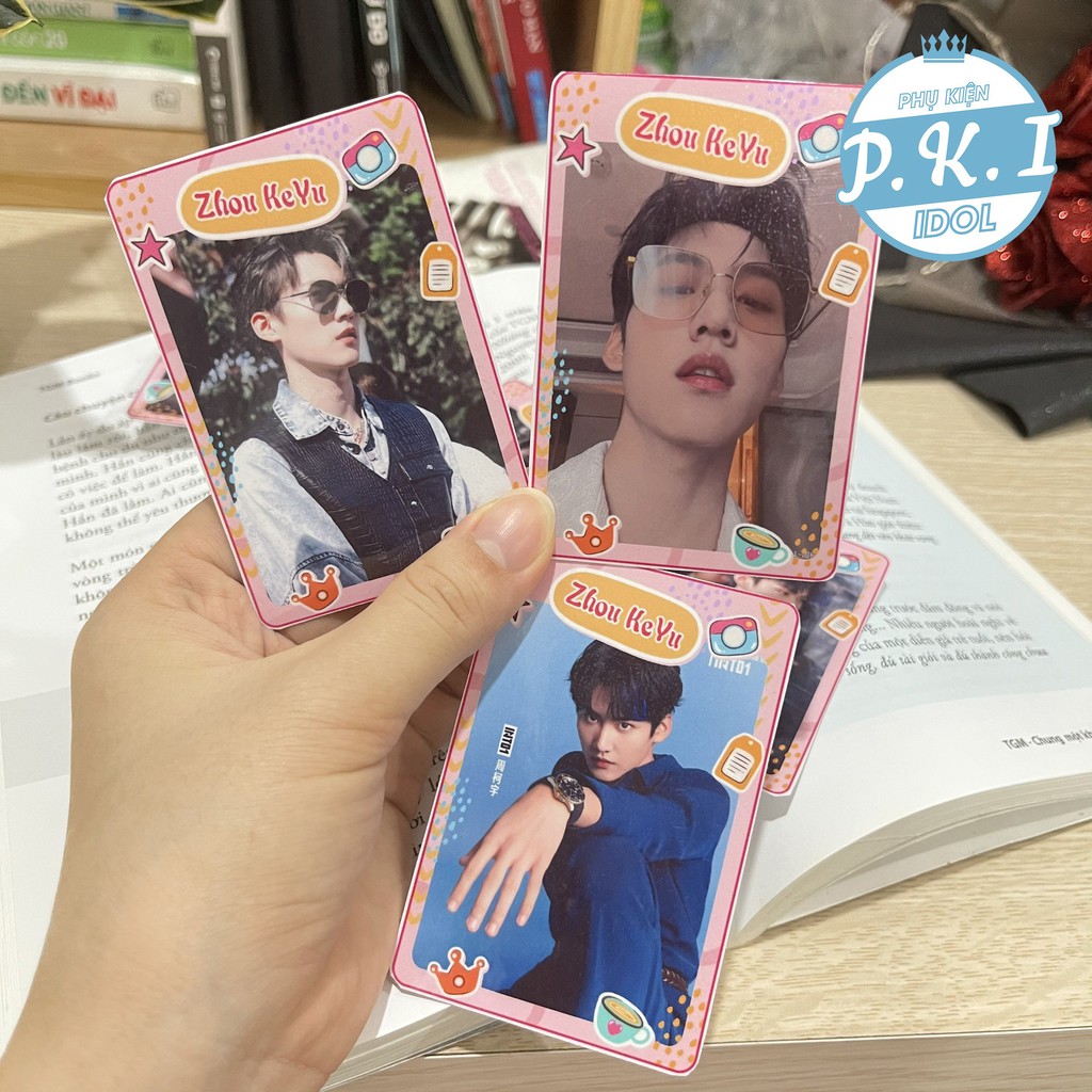 Bộ Card Cứng In Hình Ca Sĩ Châu Kha Vũ - Bo Góc Sang Trọng