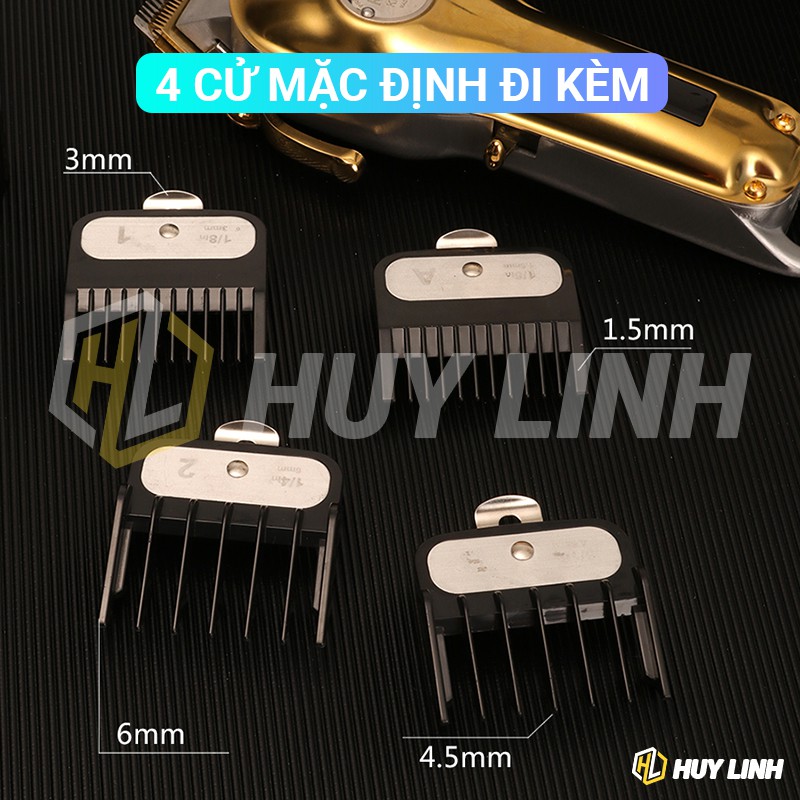 Kemei KM1986 - Tông đơ cao cấp chuyên dụng cho Salon tóc dung lượng pin lớn 2500Mah