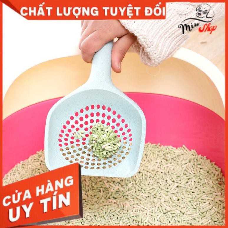 Xẻng Xúc Phân Chậu Khay Vệ Sinh Cho Chó Mèo💨💨👌Giúp Tách Phân Một Cách Dễ Dàng