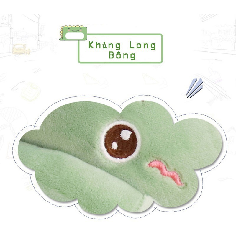 Gấu Bông Khủng Long Bông Nằm Cao Cấp - Best Bear Shop