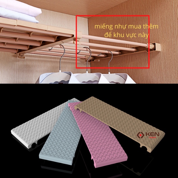 Miếng Nhựa Mua Thêm Để Trên Giá Kệ Chia Ngăn Tủ Quần Áo