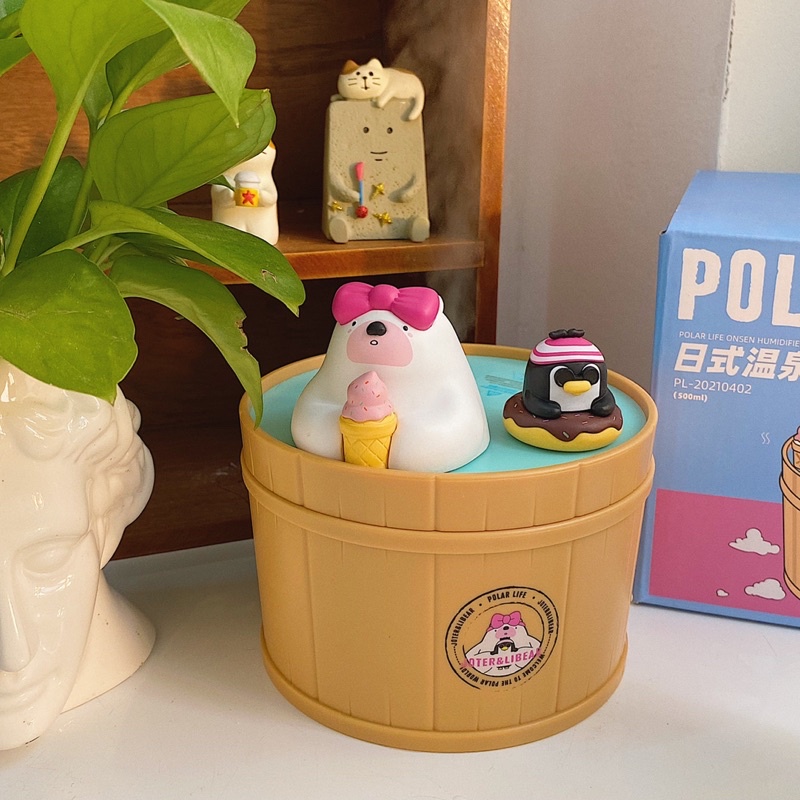 (Tự chụp / Có sẵn) Máy phun sương Gấu trắng và Cánh cụt