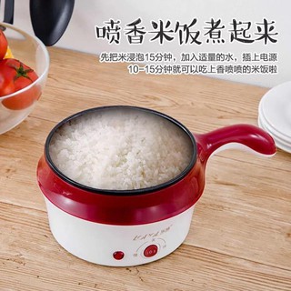 Nồi lẩu mini có cán size 18 (có vỉ hấp).