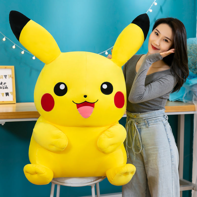 Thú Nhồi Bông Hình Pikachu Đang Ngủ Dễ Thương