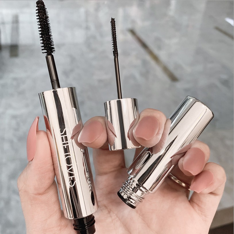 Mascara hai đầu chống thấm nước chuốt dài mi Sheloves Double Long Lash 10ml