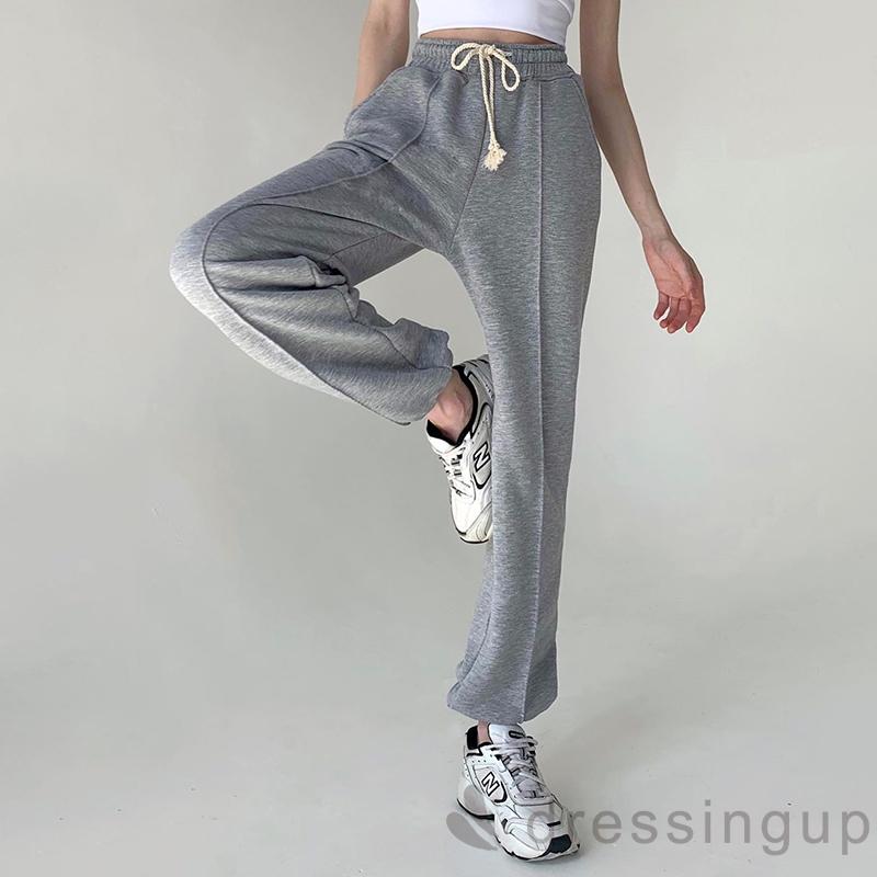 DRE-Women Casual Drawstring Solid Color Pants | BigBuy360 - bigbuy360.vn