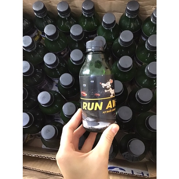 Xịt đuổi chuột Run Away -Thuốc xịt chuột Không mùi, an toàn - Xua đuổi chuột, gián, côn trùng hiệu quả