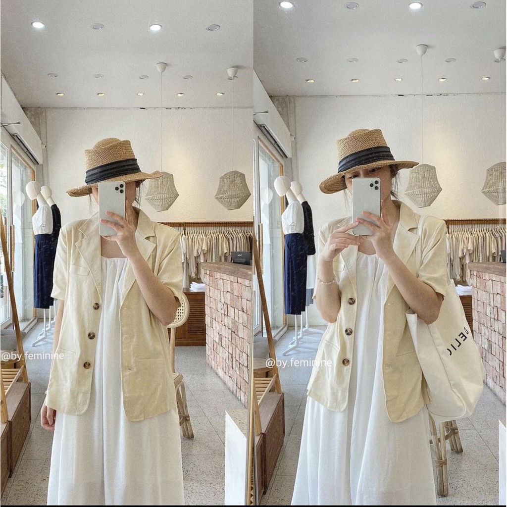 Áo vest HQ linen năng động