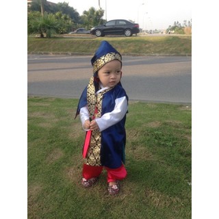 hanbok cho bé trai + mũ