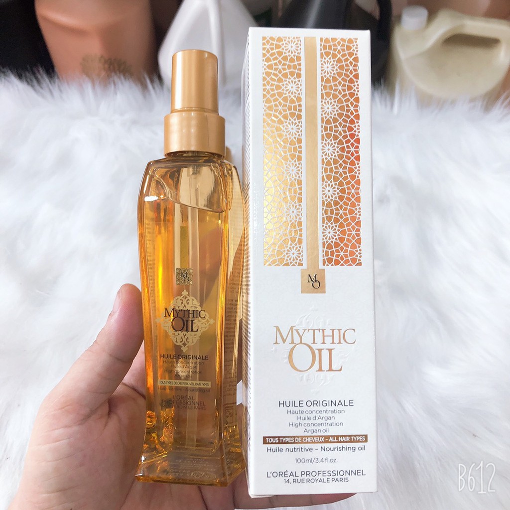 Tinh dầu dưỡng tóc dành cho tóc hư tổn MYTHIC OIL LOREAL 100ML hàng chính hãng