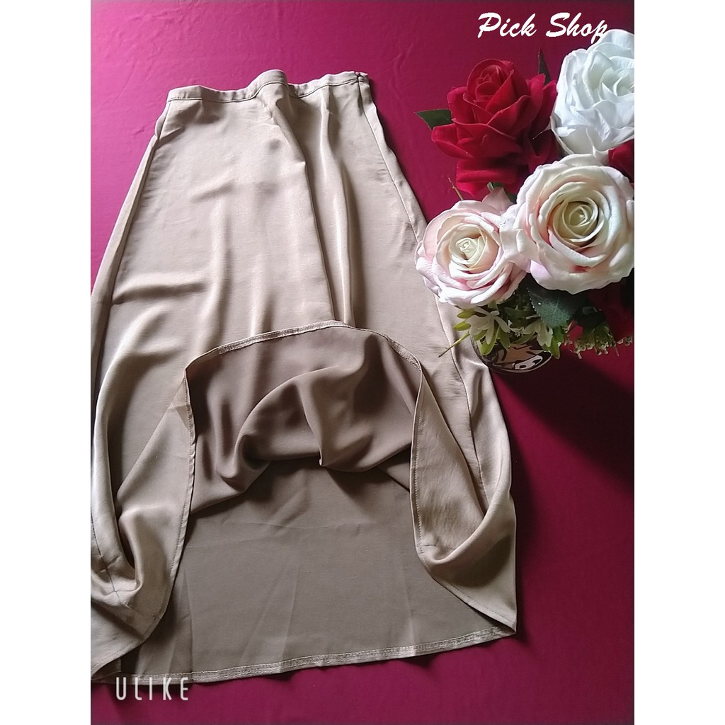 Pick Shop - Ảnh thật - Chân váy lụa dáng dài V004 | BigBuy360 - bigbuy360.vn