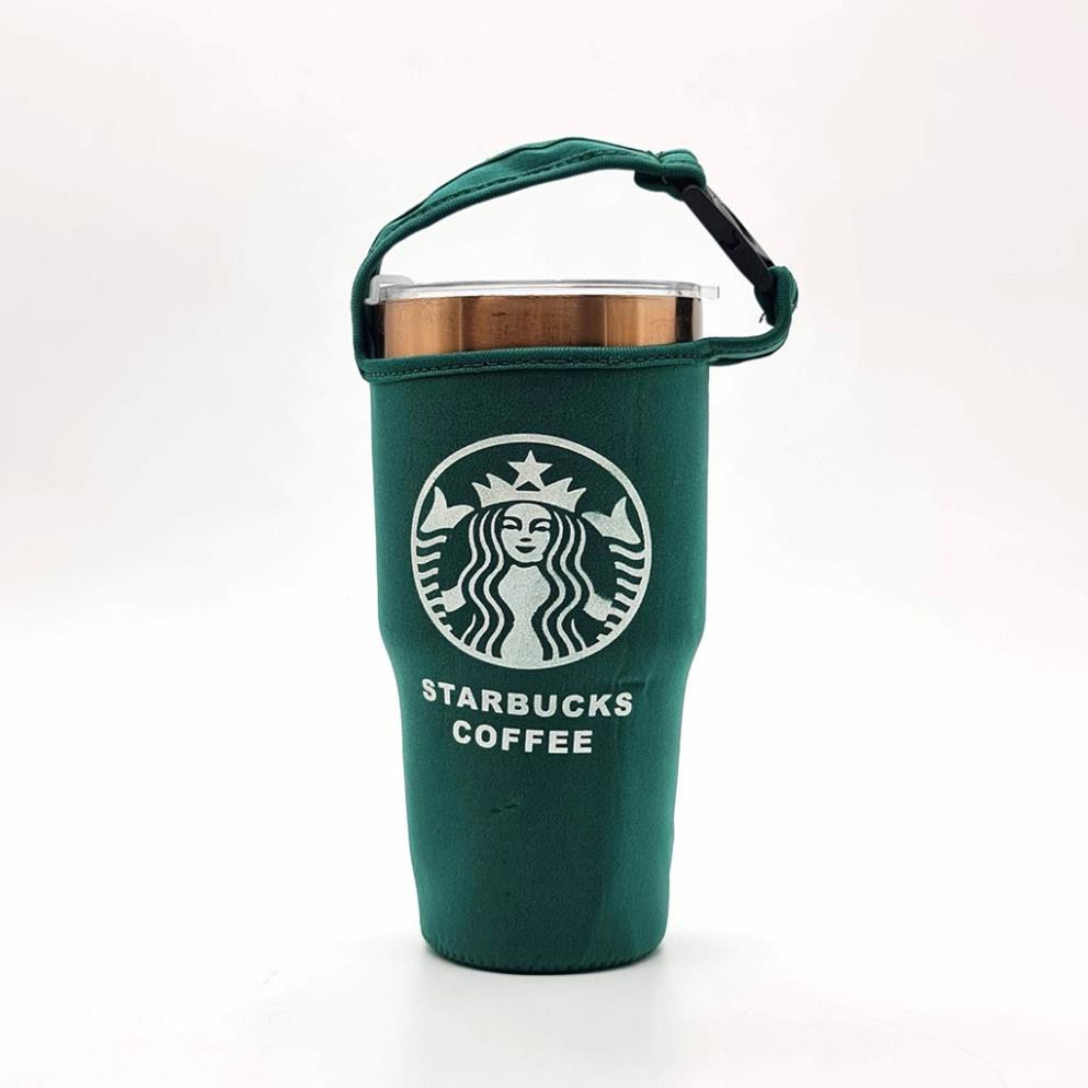 Bình Nước Cafe STARBUCKS Giữ Nhiệt 24h inox 304 Tặng Kèm Túi Xách