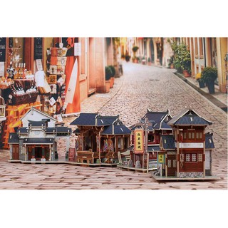 Mô hình gỗ Robotime - Chinese Silk Store F129