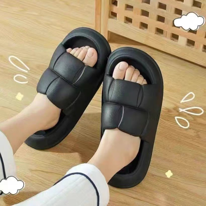 Dép nữ banh mì quai phồng siêu êm