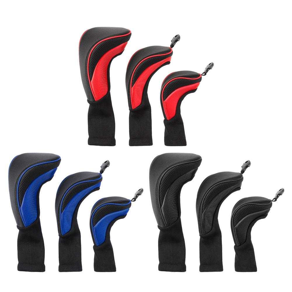 3 Vỏ Bọc Bảo Vệ Đầu Gậy Đánh Golf Chuyên Dụng