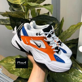 < FLASH SALE > VIDEO + ẢNH THẬT > GIÀY SNEAKER M2K XANH CAM THẤP CỔ