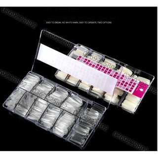 Hộp 500 cái móng úp HSM XỊN siêu mềm dẻo