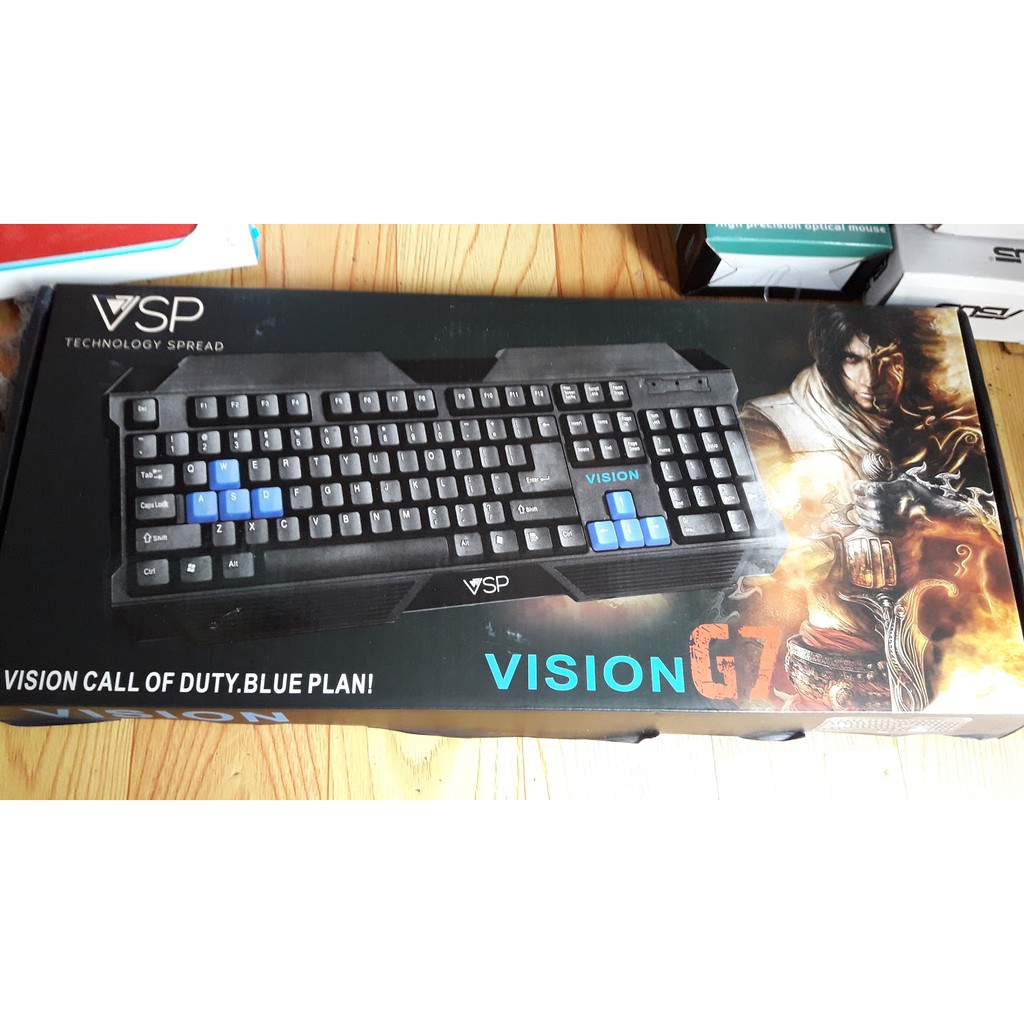 bàn phím vision/G7 chuyên game
