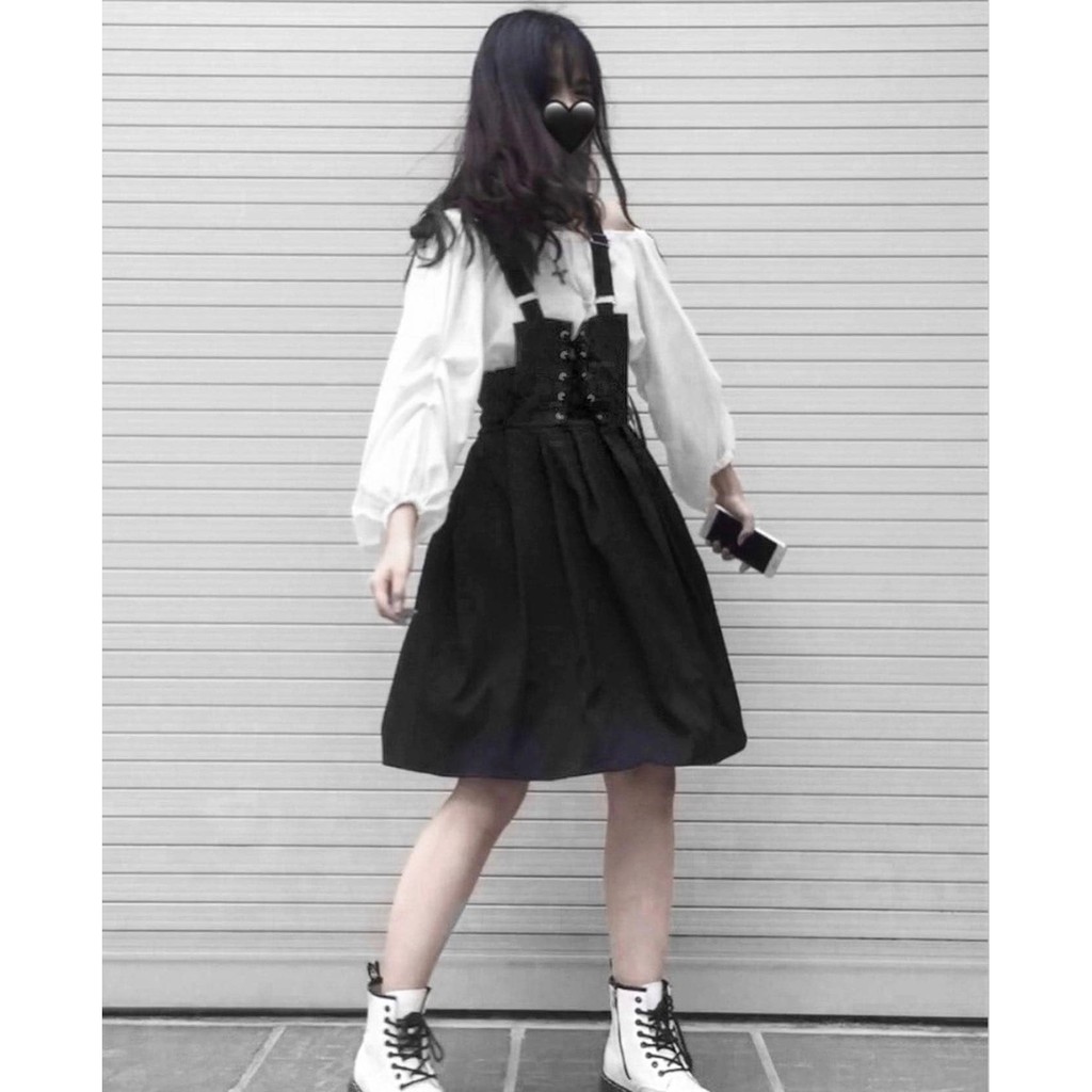 [Mã SKAMFA06 giảm 10% tối đa 50K đơn 0Đ] DOLLY OVERALS DRESS | BigBuy360 - bigbuy360.vn