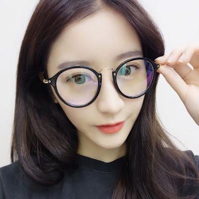 Kính mát gọng tròn phong cách Hàn Quốc thời trang cho nam/nữ (0-400)