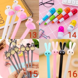 Bút gel mực nước xinh cute nhiều mẫu