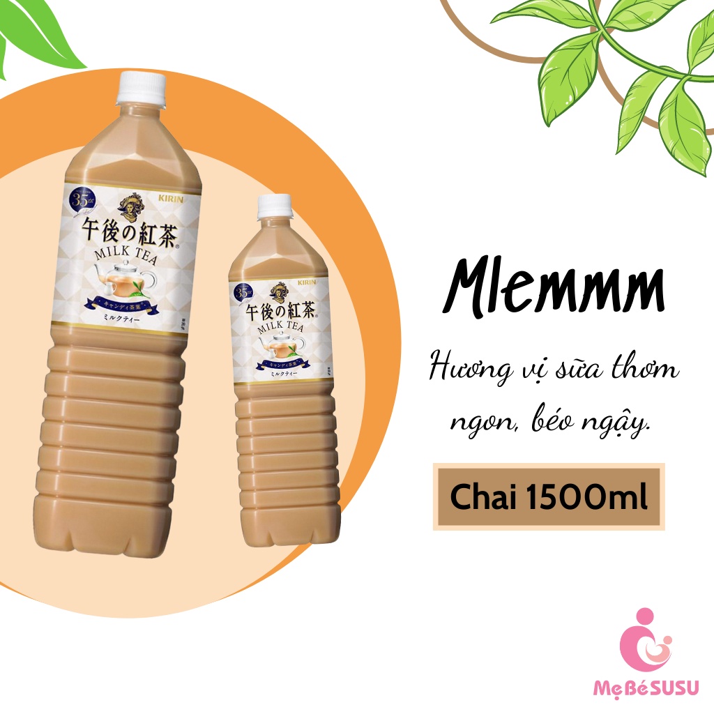 Trà sữa Kirin Milk Tea dung tích 1500ml [HSD T8/2022]