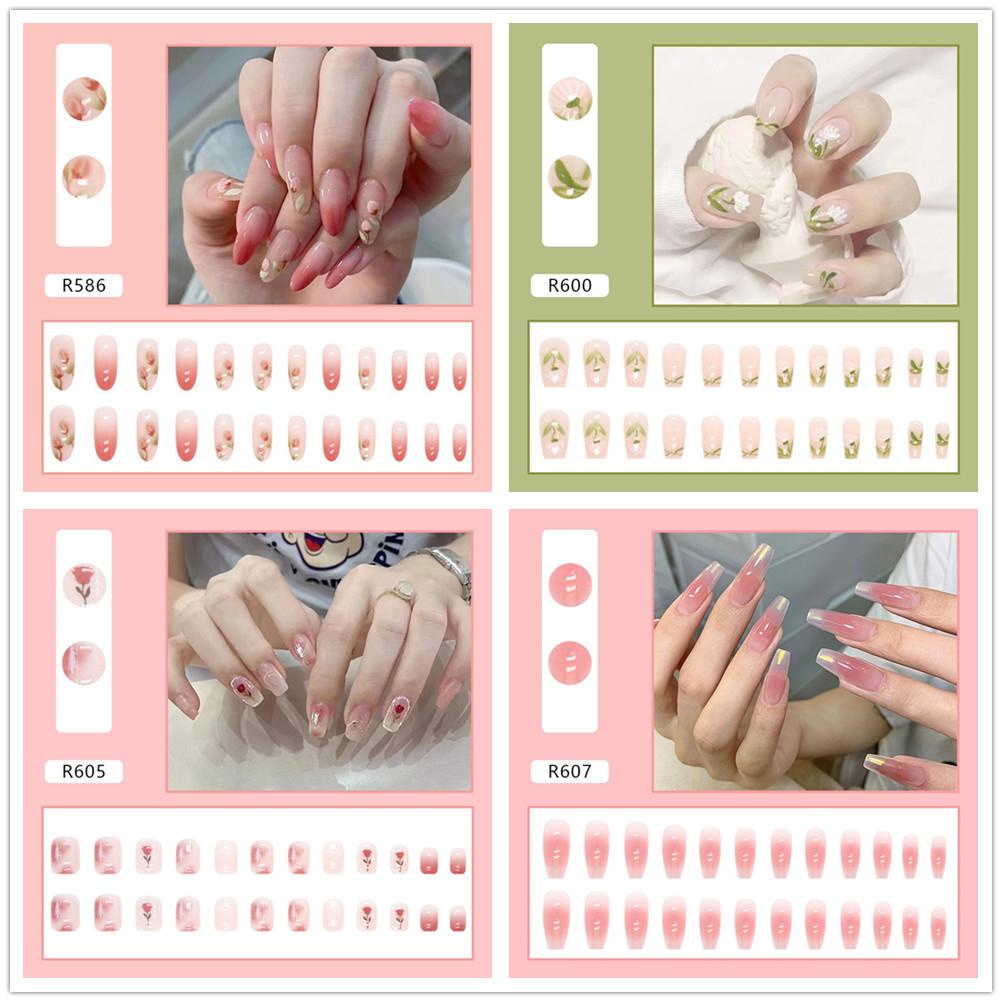 Móng Tay Giả Phong Cách Âu Mỹ Thời Trang