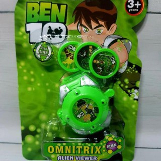 Đồng hồ đồ chơi Ben 10 bắn đĩa