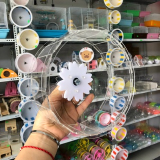 Wheel hamster trong suốt lắp ráp